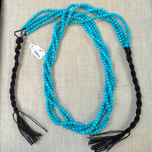Blue Ridge/Bluebird 3.4 mm Calibrated Round Beads -- 18" strand