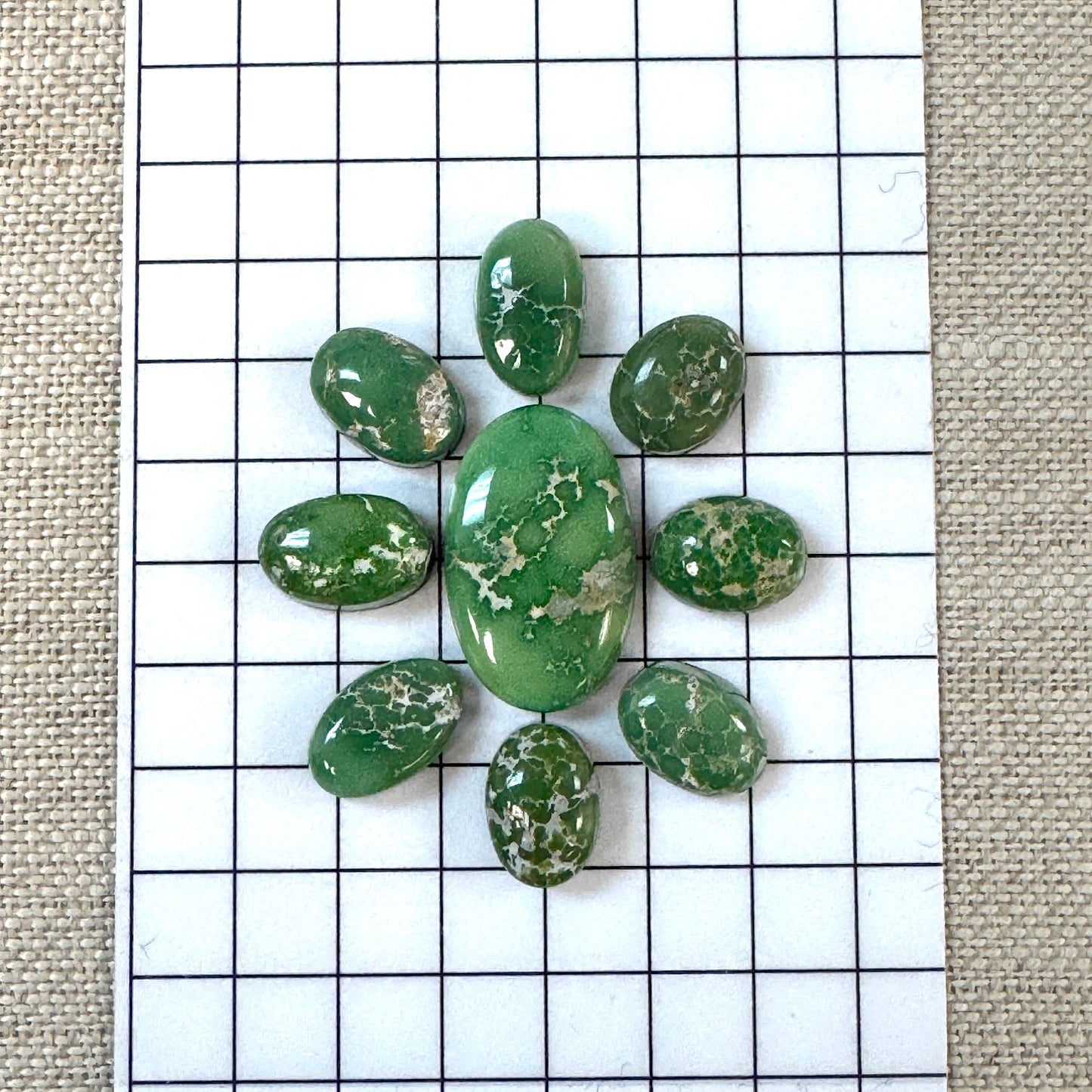 Emerald Valley Cabochon Set