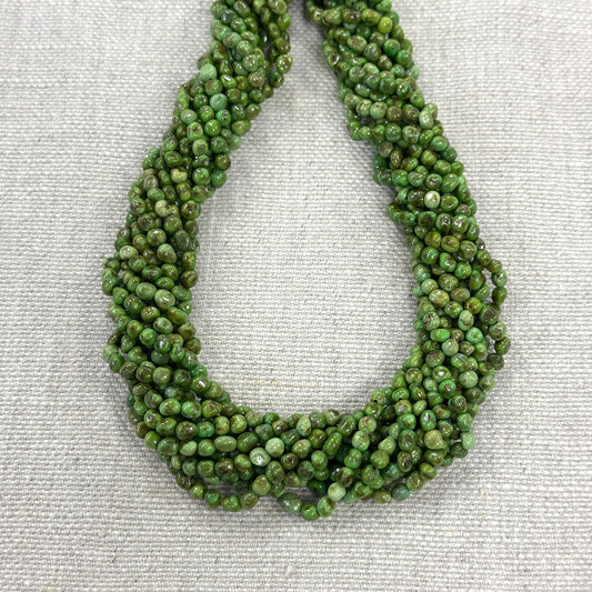 Sonoran Gold 4.2mm Smooth Nugget Strands --18"
