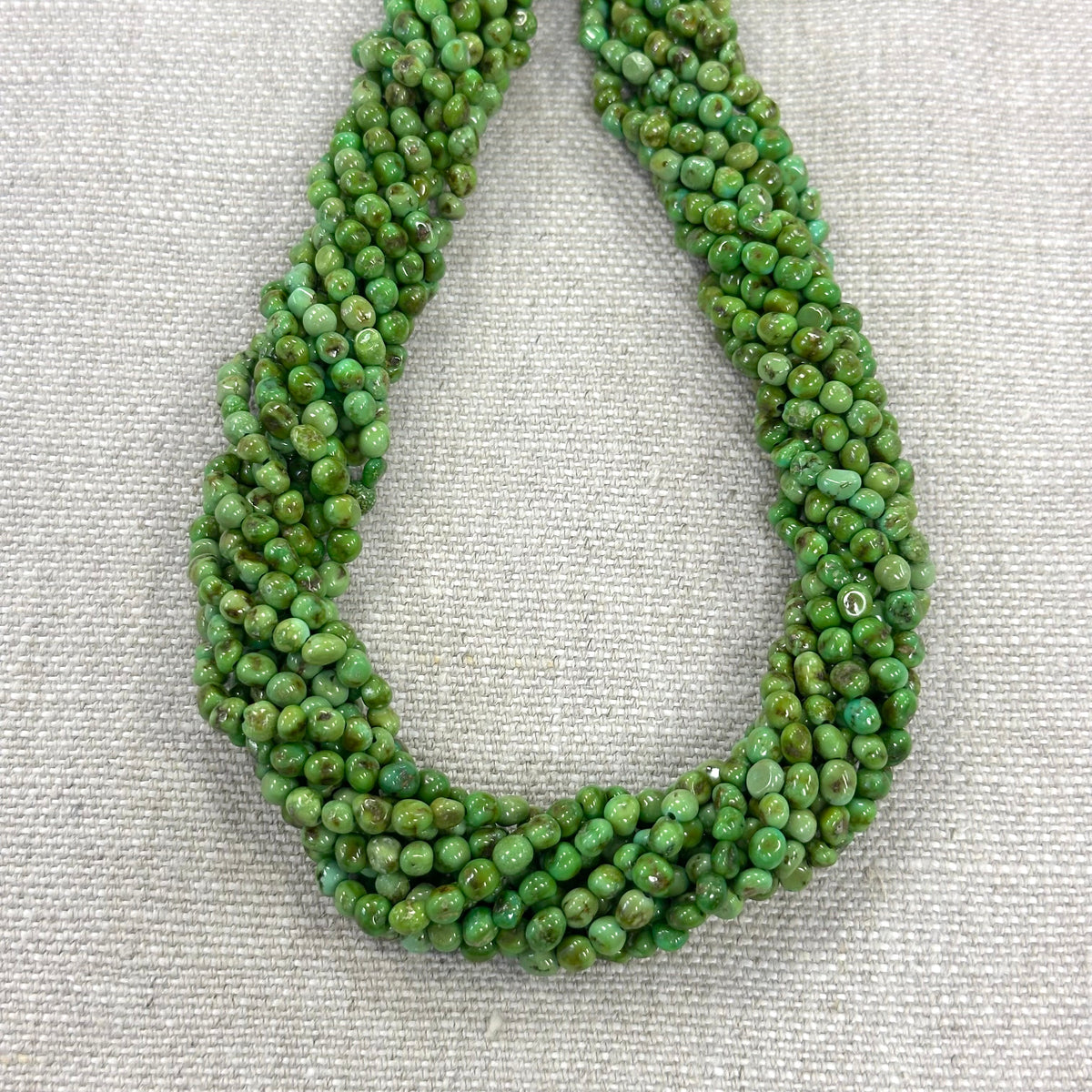 Sonoran Gold 4.2mm Smooth Nugget Strands --18"