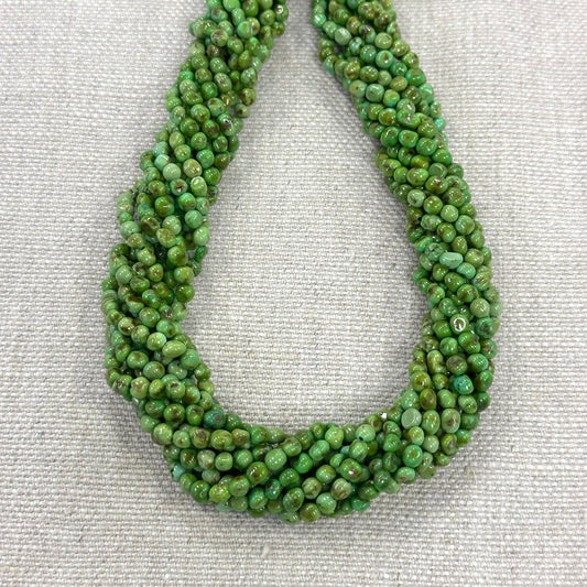 Sonoran Gold 4.2mm Smooth Nugget Strands --18"