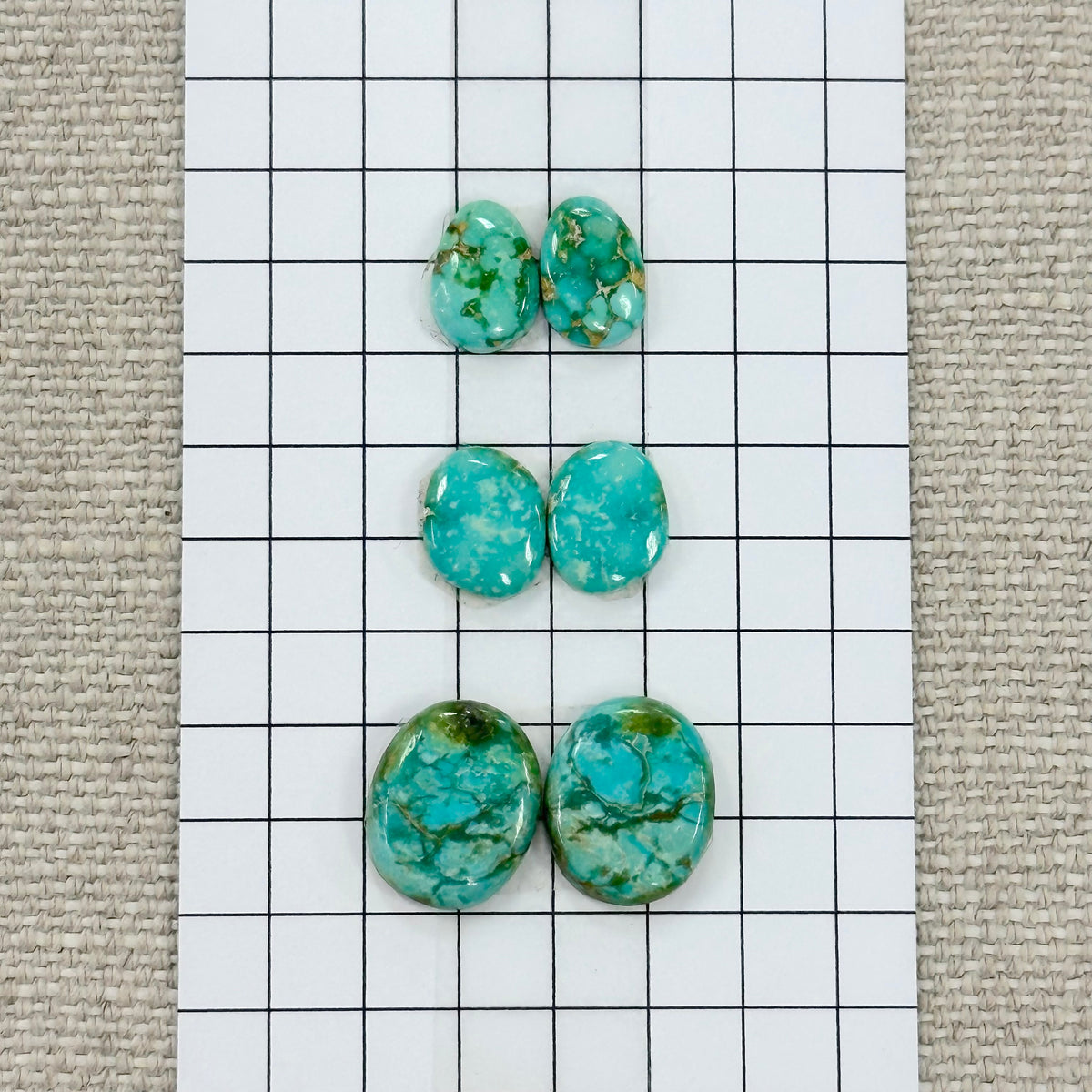 Sonoran Turquoise Cabochon Set