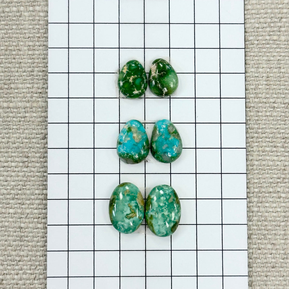 Sonoran Turquoise Cabochon Set