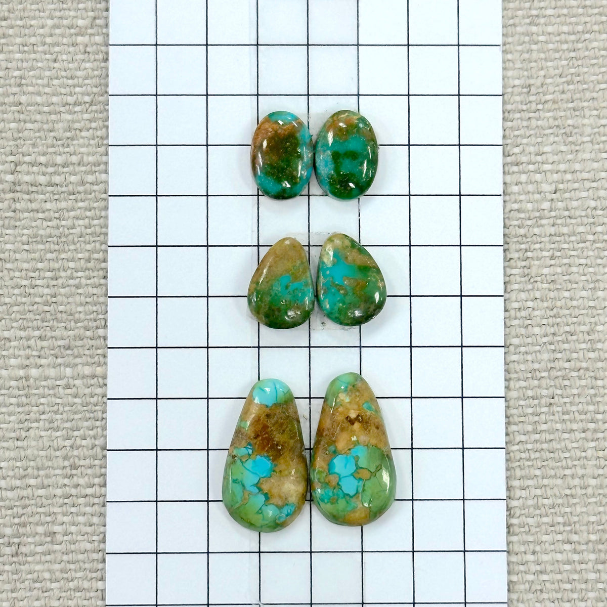Sonoran Turquoise Cabochon Set