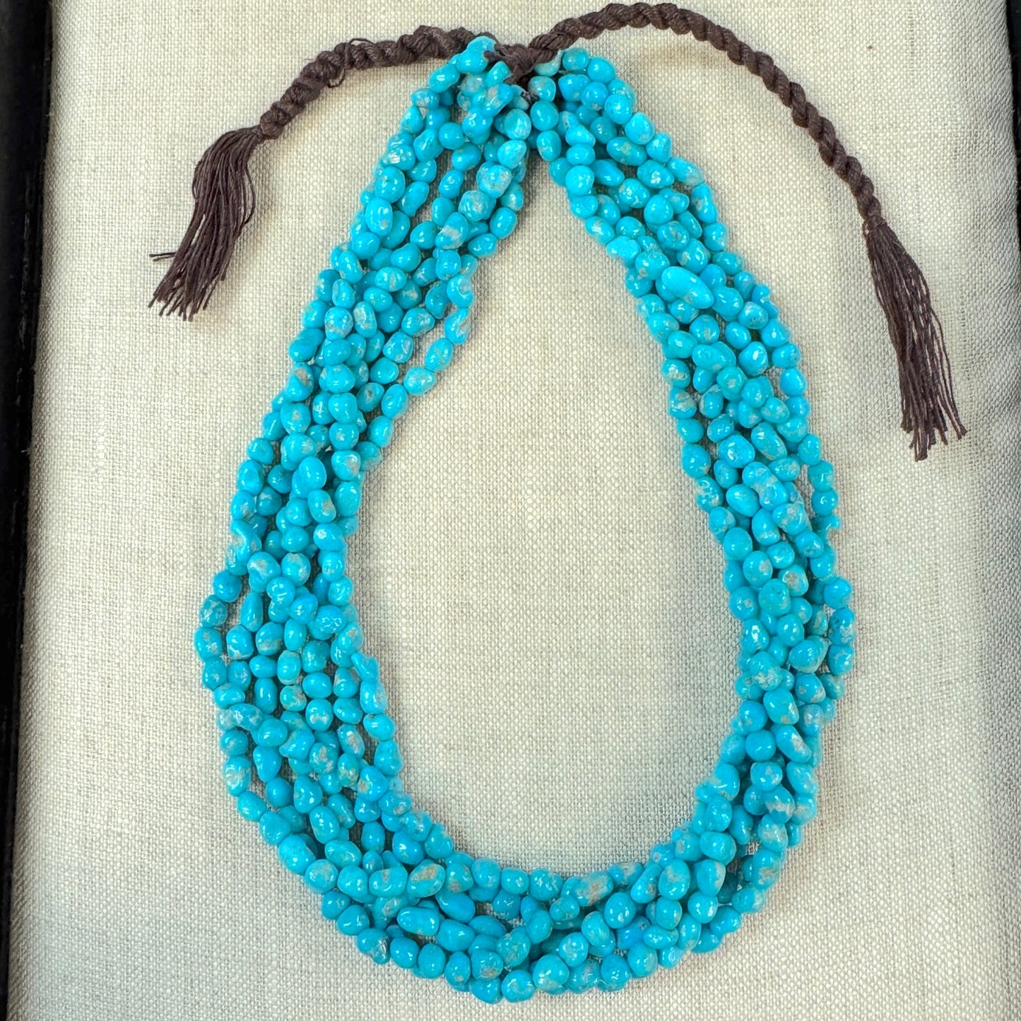 Blue Ridge 4.3-4.5mm Smooth Nugget Beads -- 16" strand