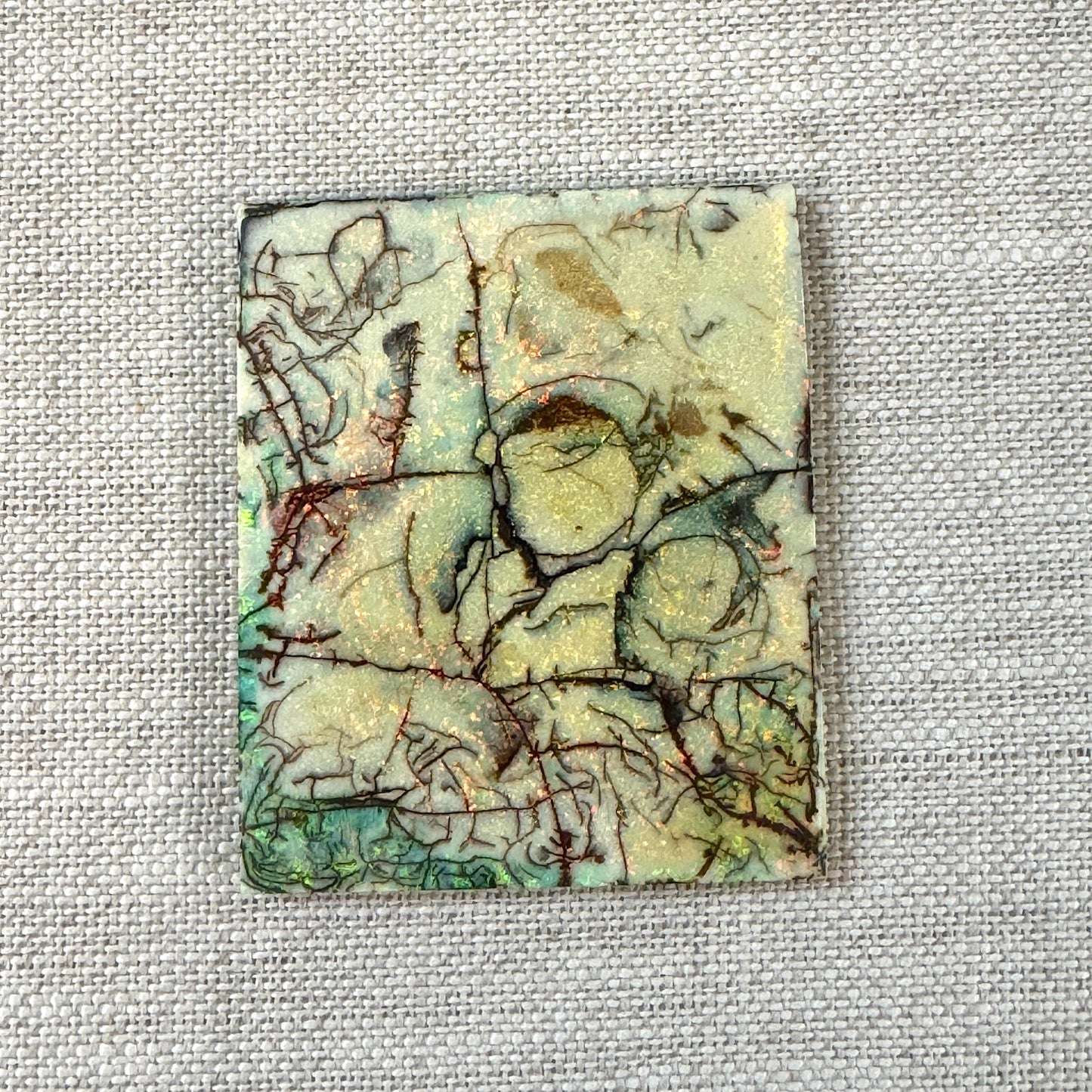 Sterling Opal Unbacked Rough Slab - 11 gr