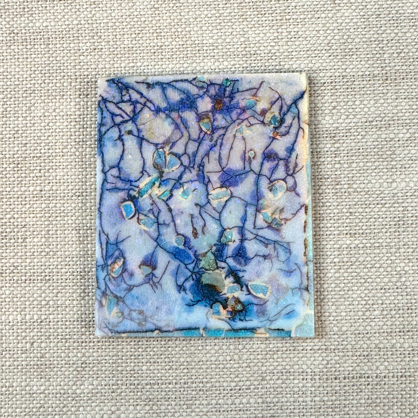 Sterling Opal Unbacked Rough Slab - 10.4 gr
