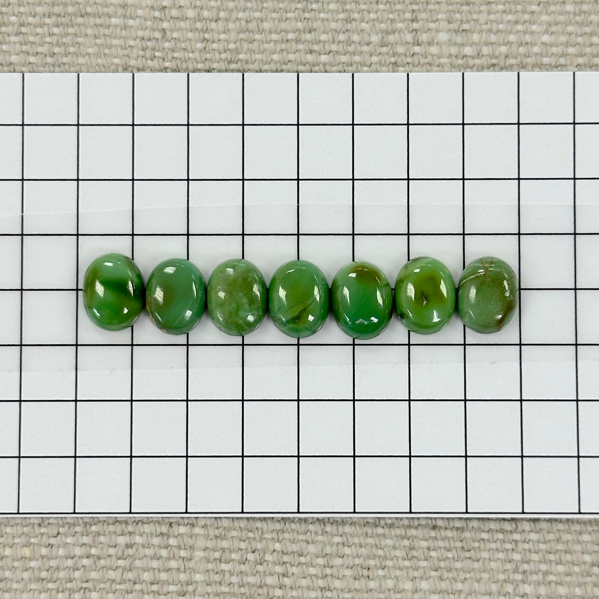 Sonoran Gold Calibrated Cabochon Set-- 7 piece
