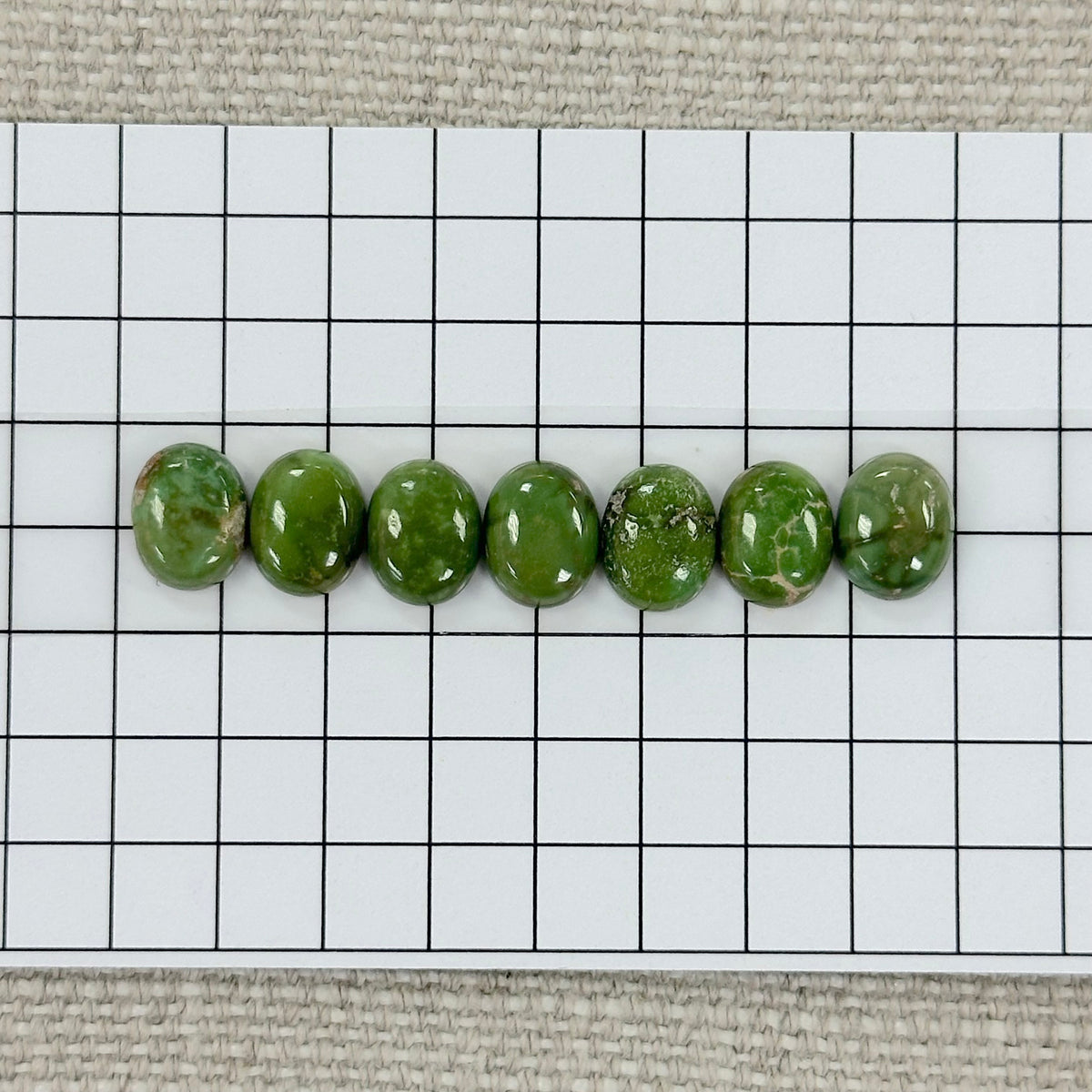 Sonoran Gold Calibrated Cabochon Set-- 7 piece