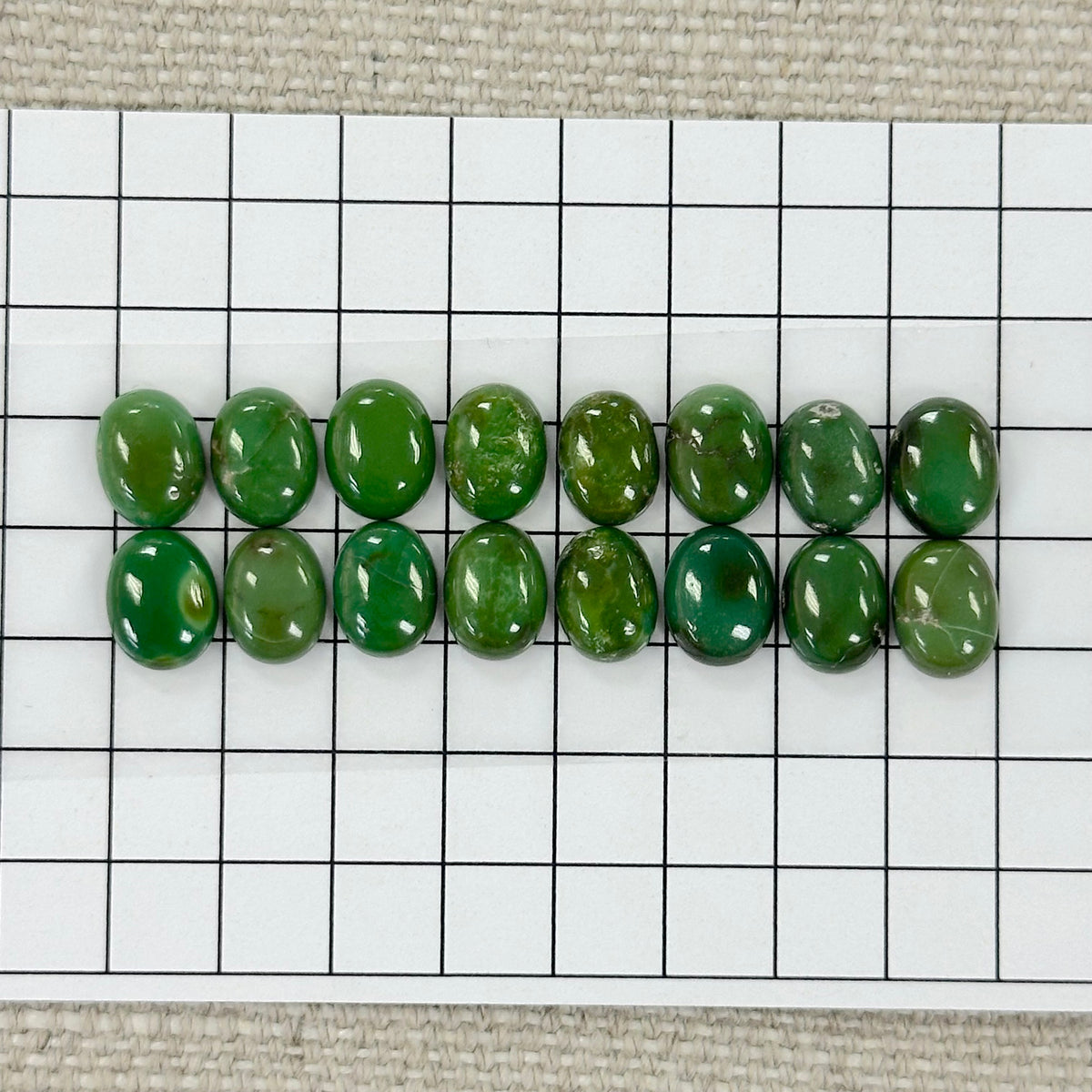 Sonoran Gold Calibrated Cabochon Set-- 16 piece