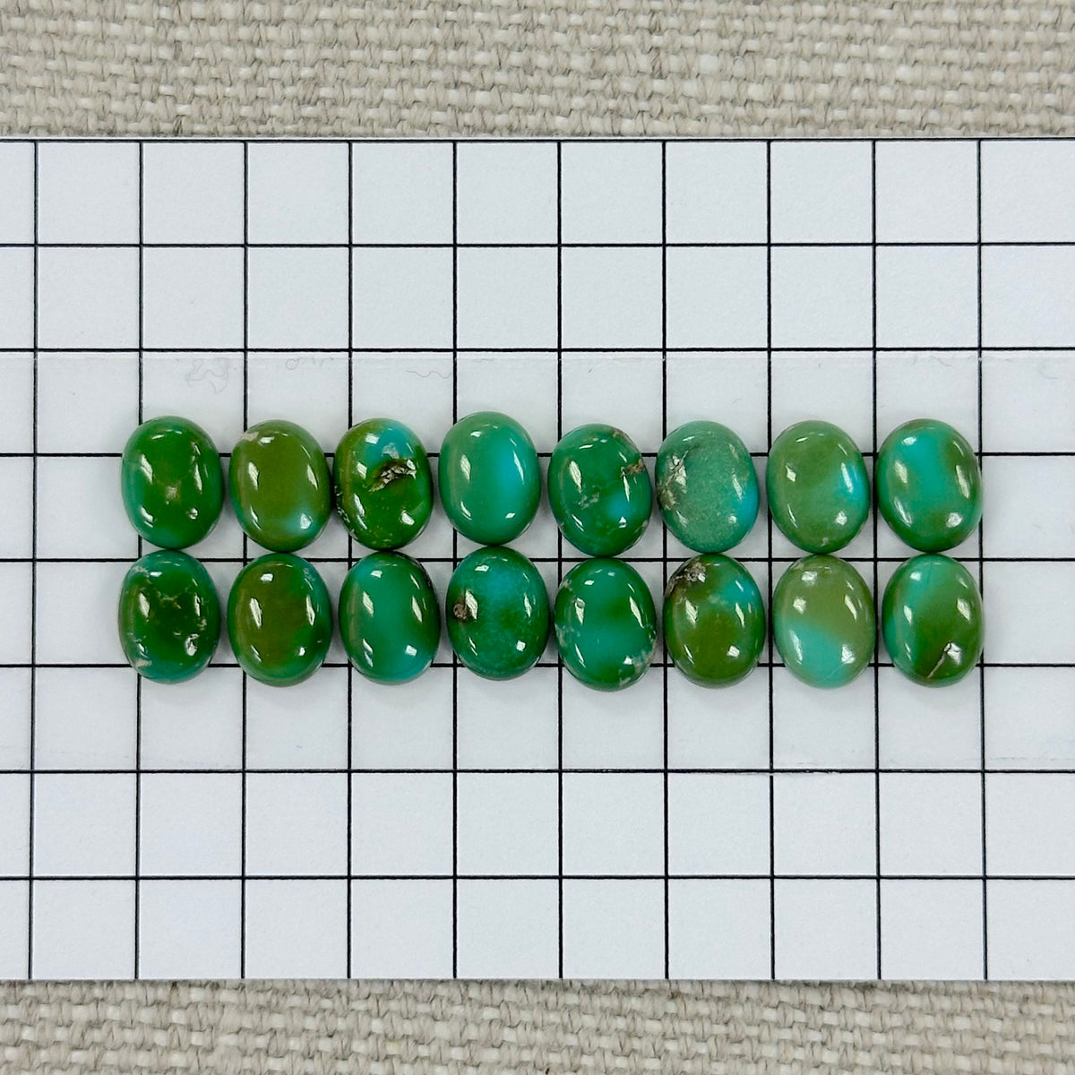 Sonoran Gold Calibrated Cabochon Set-- 16 piece