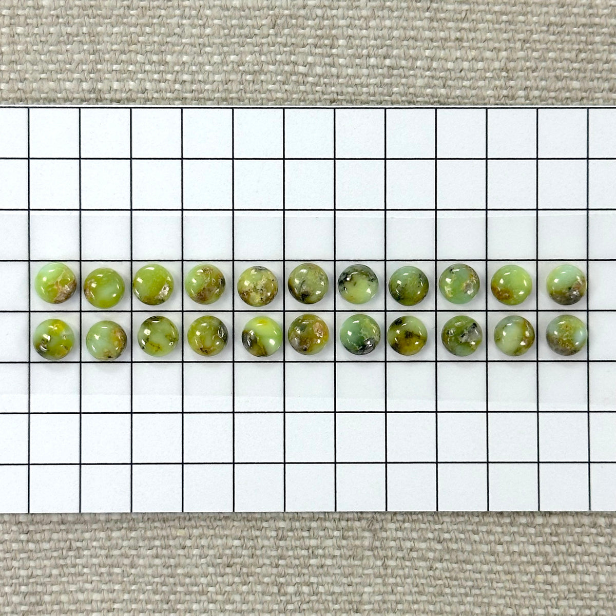 Palomino Calibrated Cabochon Set-- 22 piece
