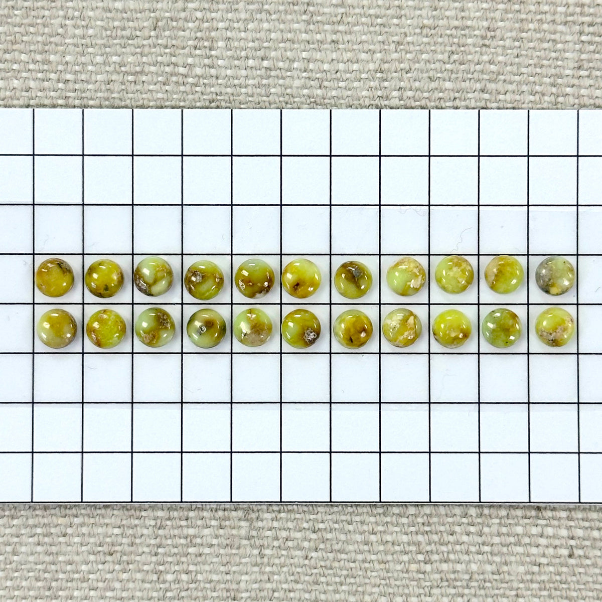 Palomino Calibrated Cabochon Set-- 22 piece
