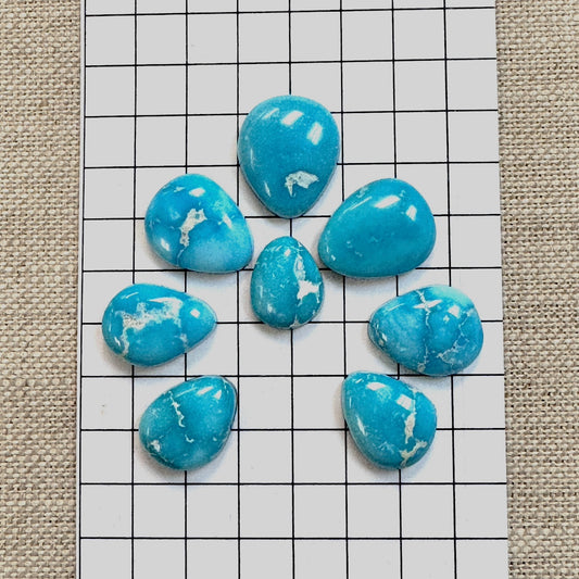 Blue Ridge Turquoise Cabochon Set