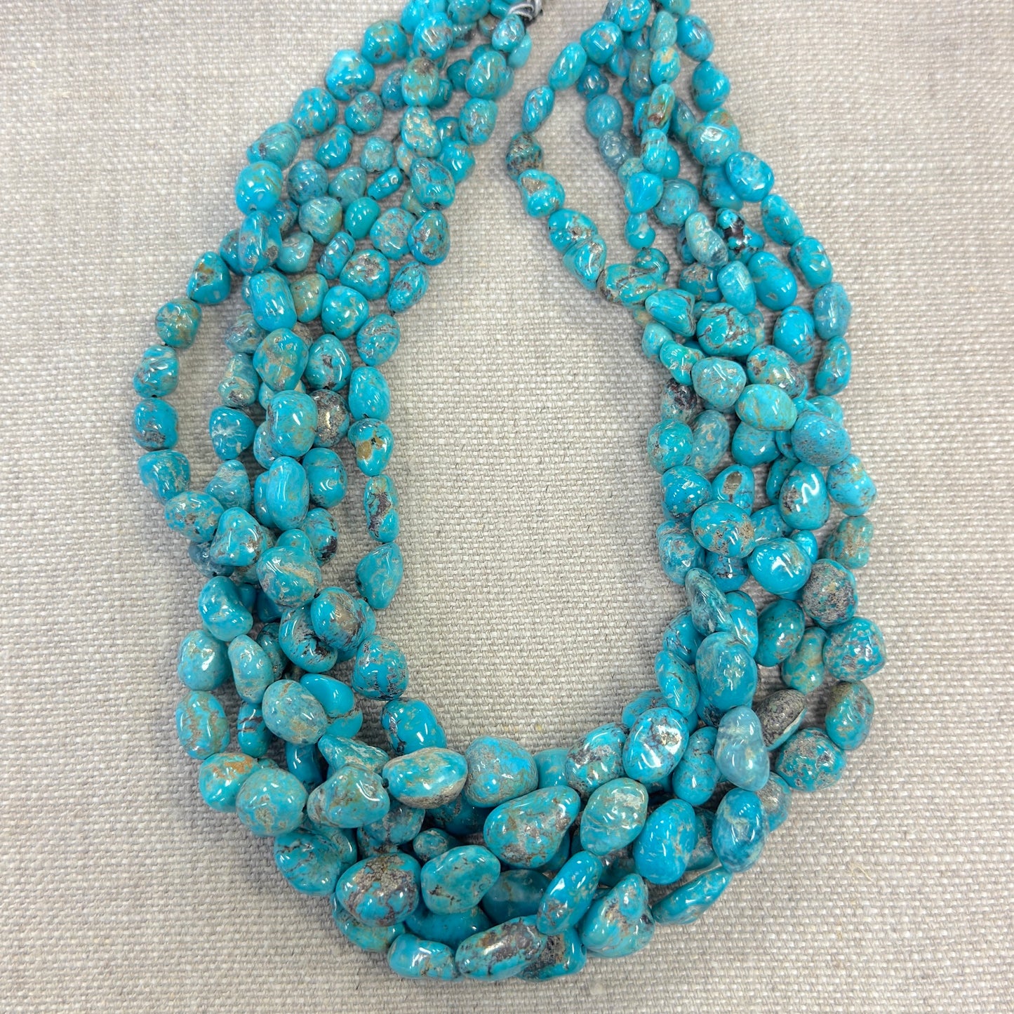 Nevada Tonopah 5-12mm Graduated Freeform Nugget Strands  --16"