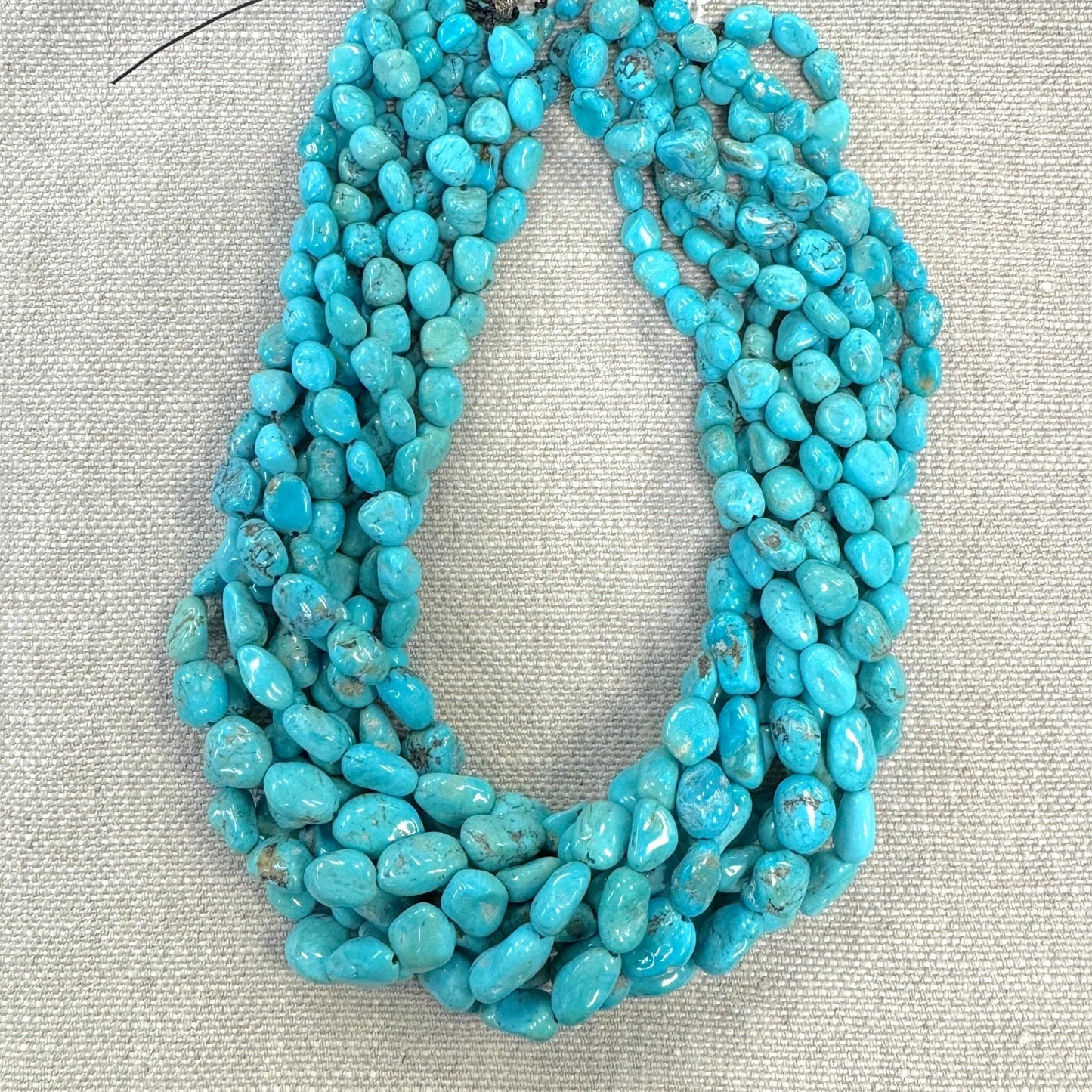 Nevada Tonopah 5-11mm Graduated Freeform Nugget Strands  --16"