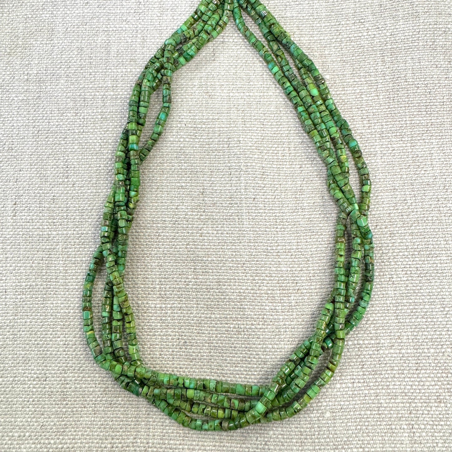 Sonoran Gold 3.8mm Heishi Strands --16"