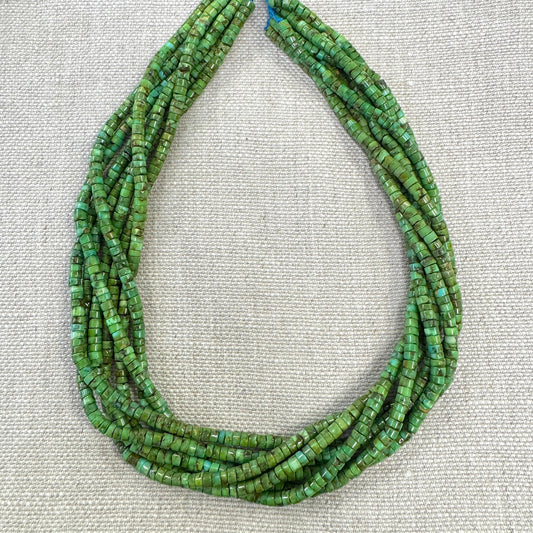 Sonoran Gold 4-4.3mm Heishi Strands --16"