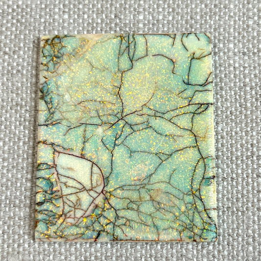 Sterling Opal Unbacked Rough Slab - 11.3 grams