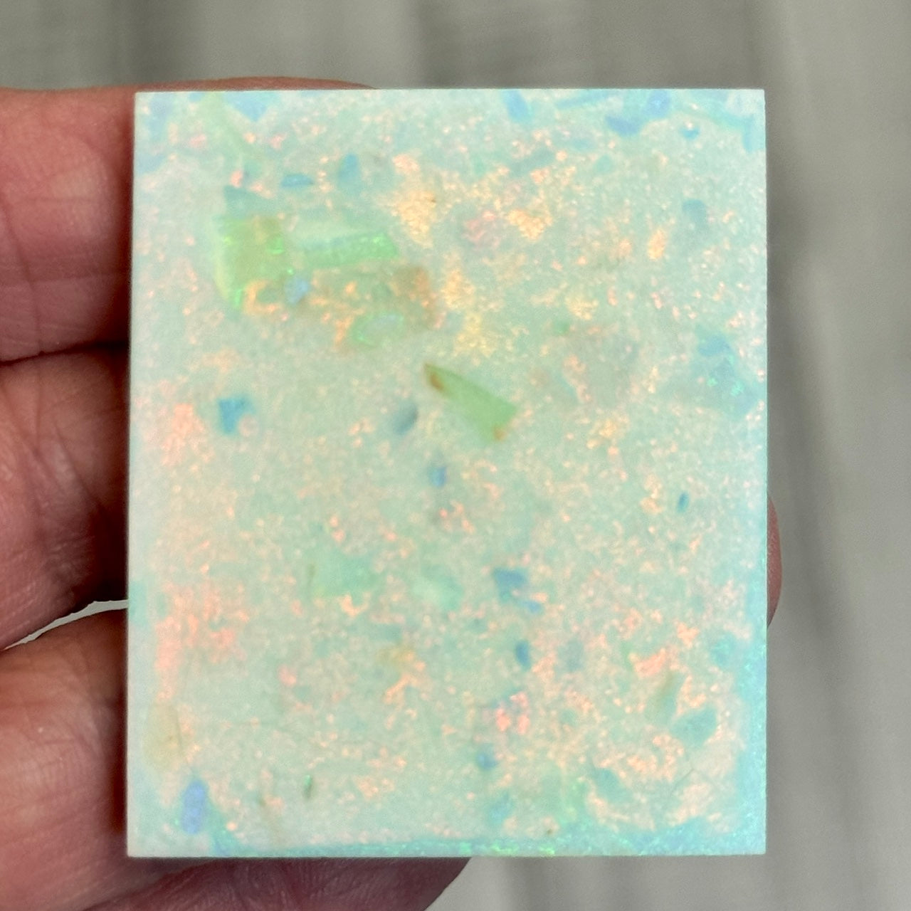 Sterling Opal Unbacked Rough Slab - 10.6 gr
