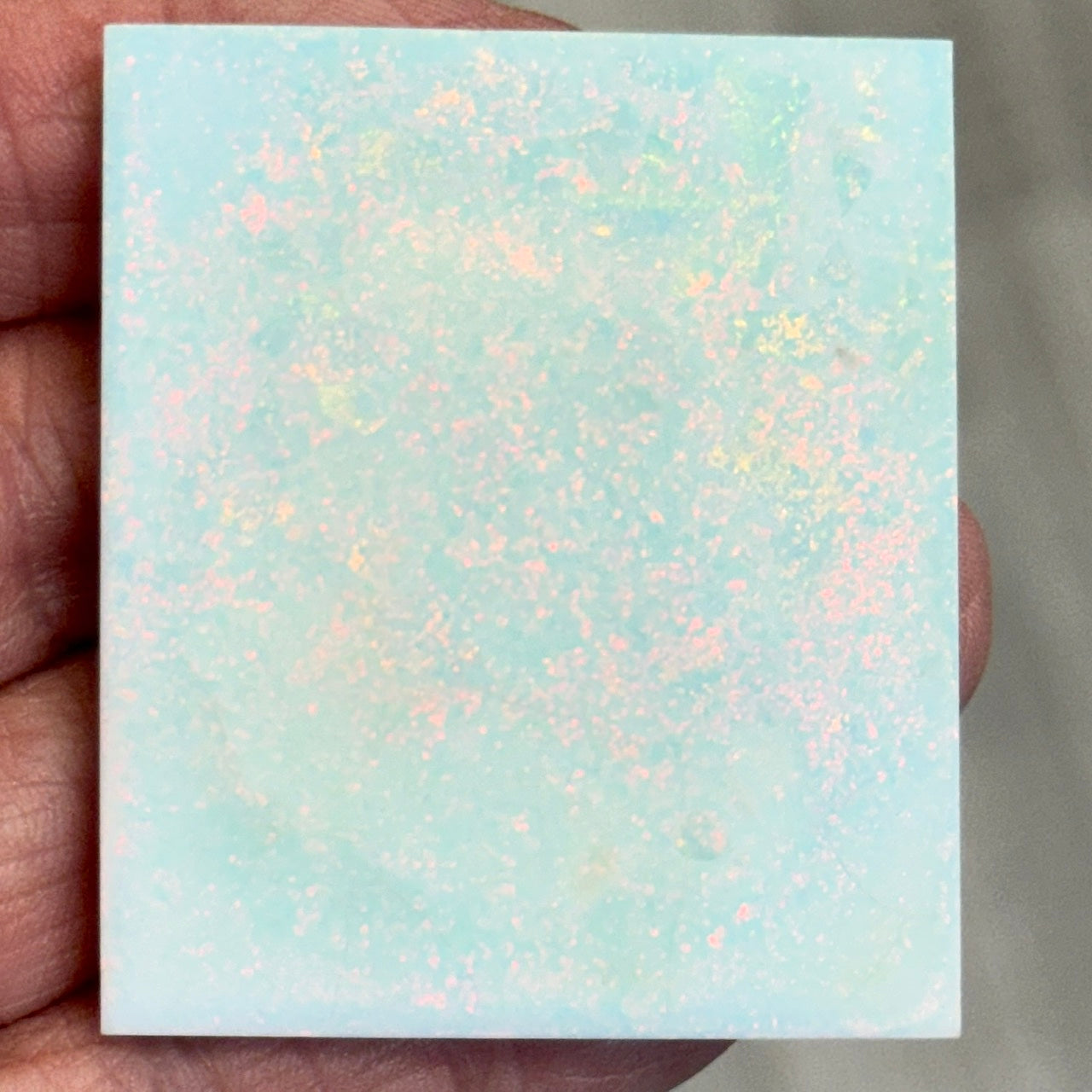 Sterling Opal Unbacked Rough Slab - 12.9 gr