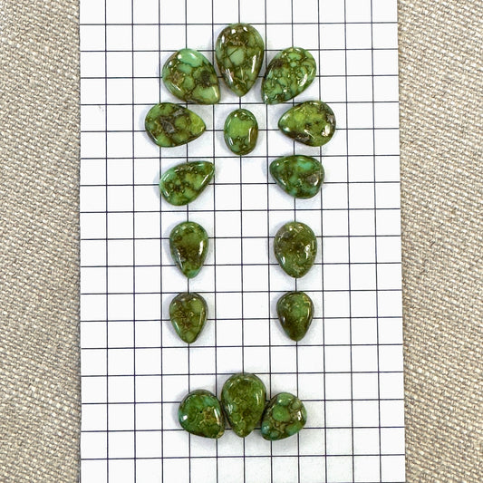 Sonoran Gold Cabochon Buckle Set