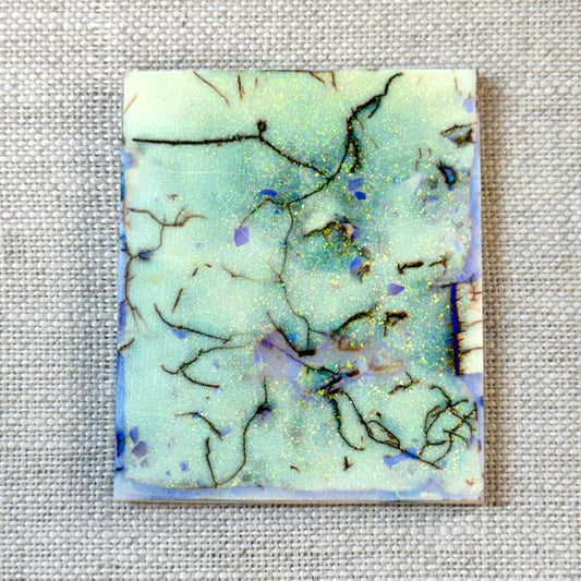 Sterling Opal Unbacked Rough Slab - 13 grams