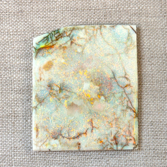 Sterling Opal Unbacked Rough Slab - 10.5 grams