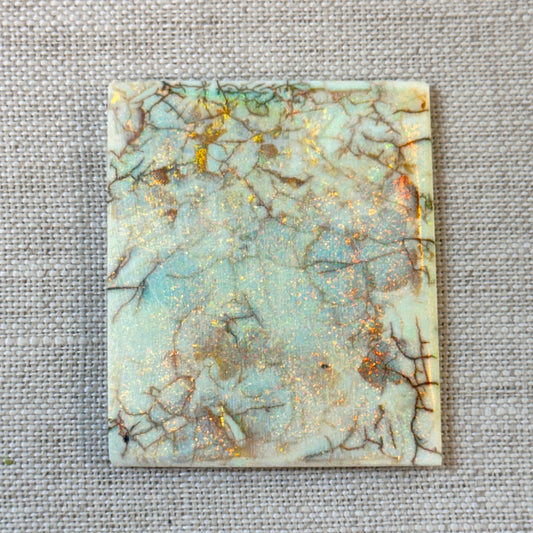 Sterling Opal Unbacked Rough Slab - 10.5 grams