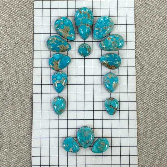 Sierra Bella Cabochon Buckle Set