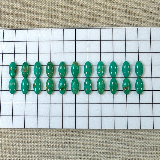 Emerald Valley 4x8mm Long Oval Calibrated 22 pc Cabochon Set