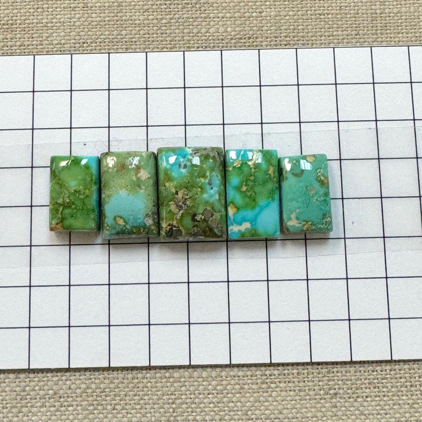 Sonoran Mountain Turquoise Cabochon Set