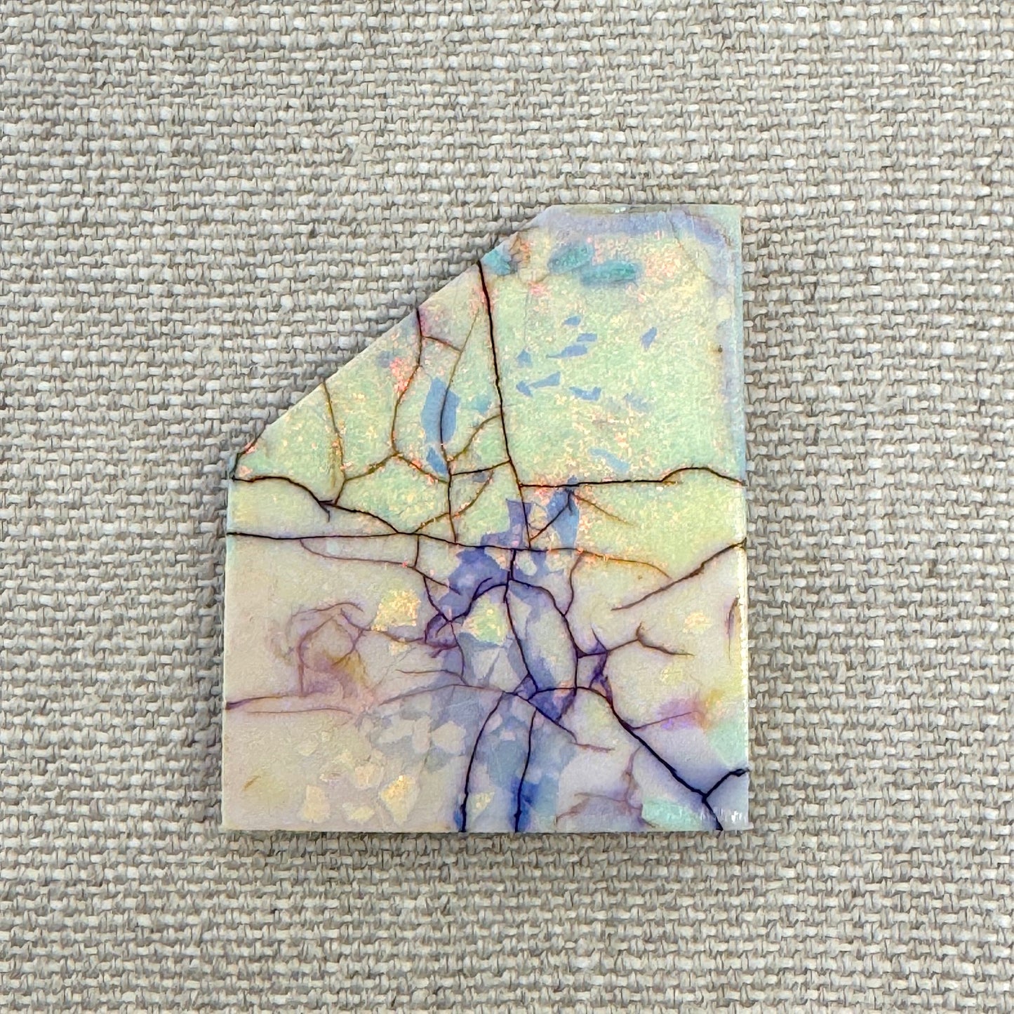 Sterling Opal Unbacked Rough Slab - 11.4 gr