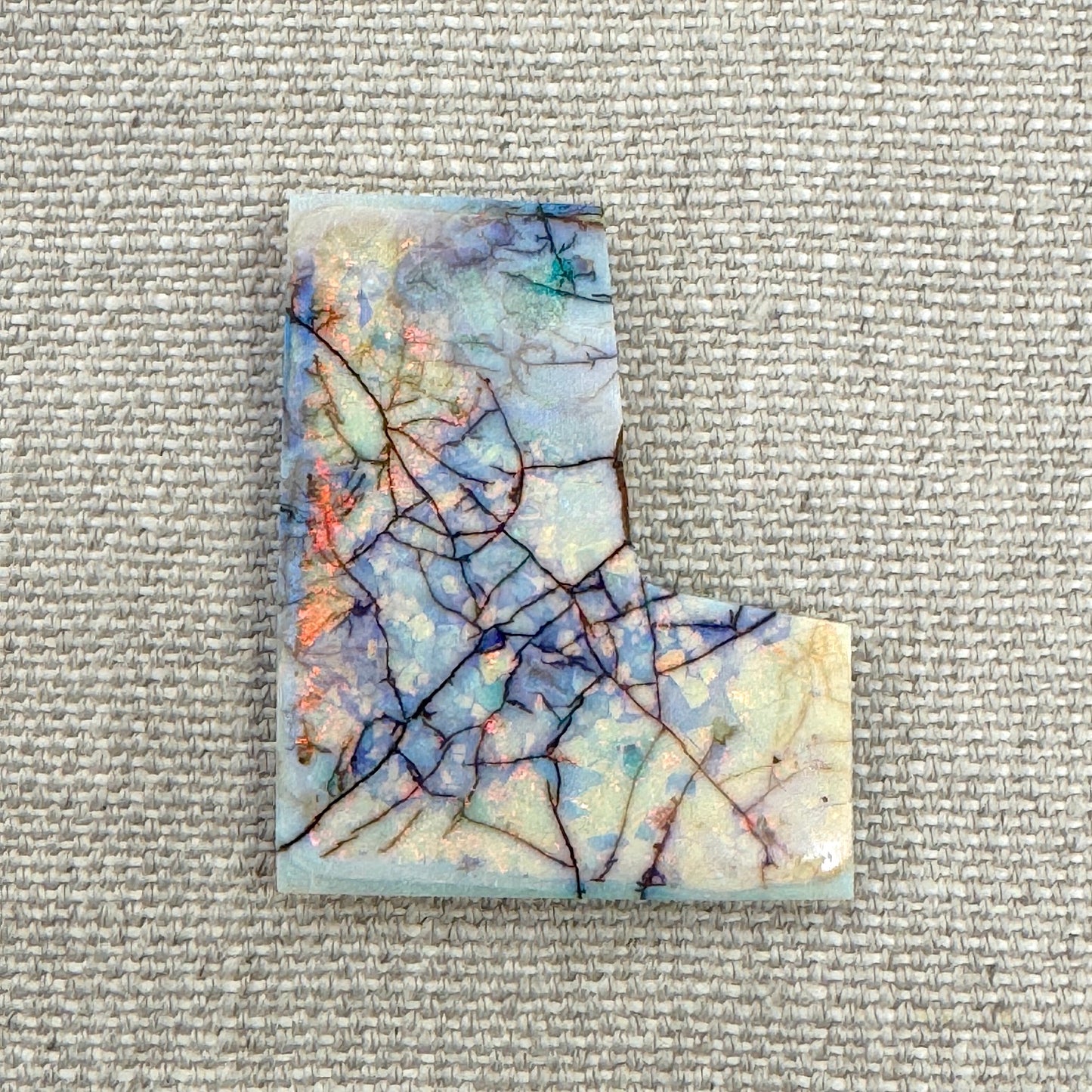 Sterling Opal Unbacked Rough Slab - 8.7 gr