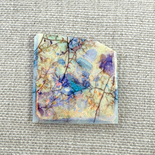 Sterling Opal Unbacked Rough Slab - 10.7 gr