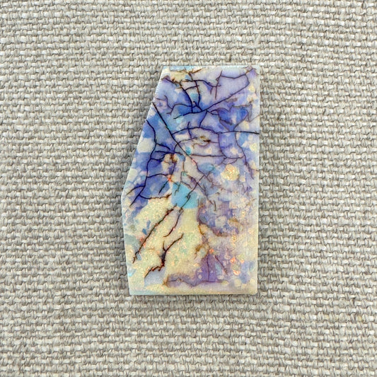Sterling Opal Unbacked Rough Slab - 5.2 gr