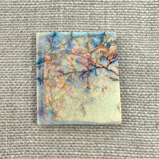 Sterling Opal Unbacked Rough Slab - 8.7 gr