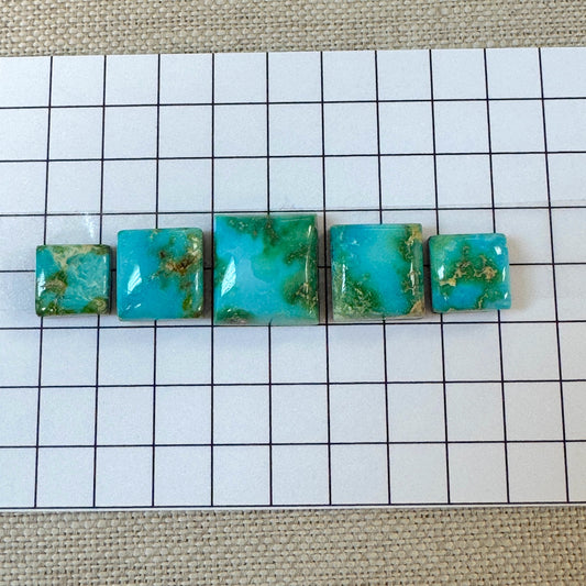 Sonoran Mountain Turquoise Cabochon Set