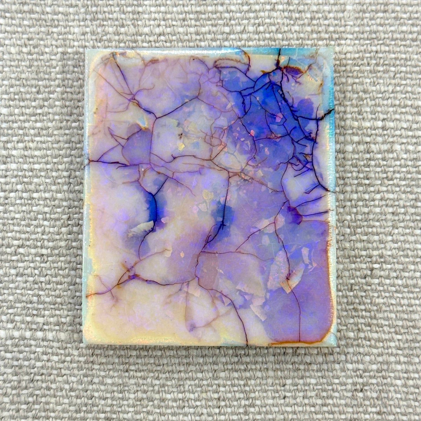 Sterling Opal Unbacked Rough Slab - 14.5 gr