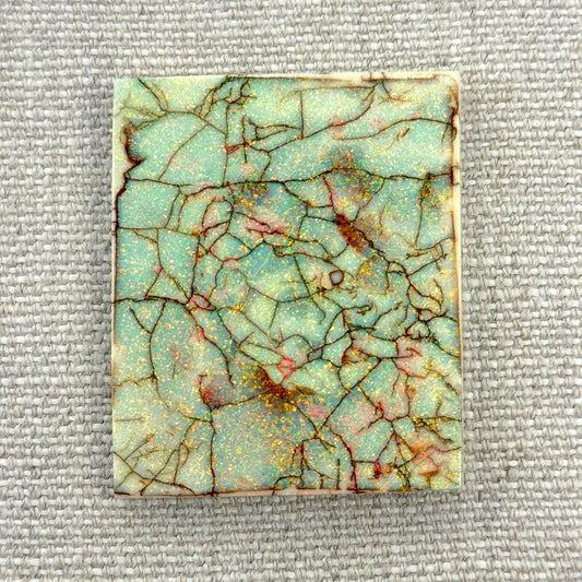 Sterling Opal Unbacked Rough Slab - 13.3 gr