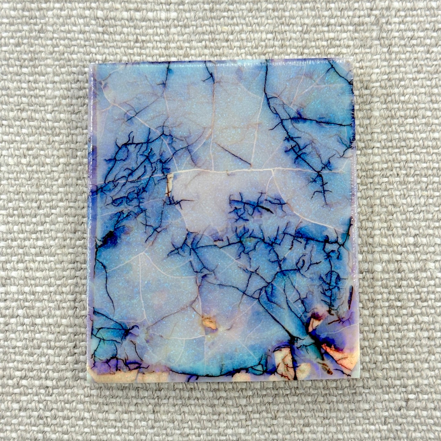 Sterling Opal Unbacked Rough Slab - 14.4 gr