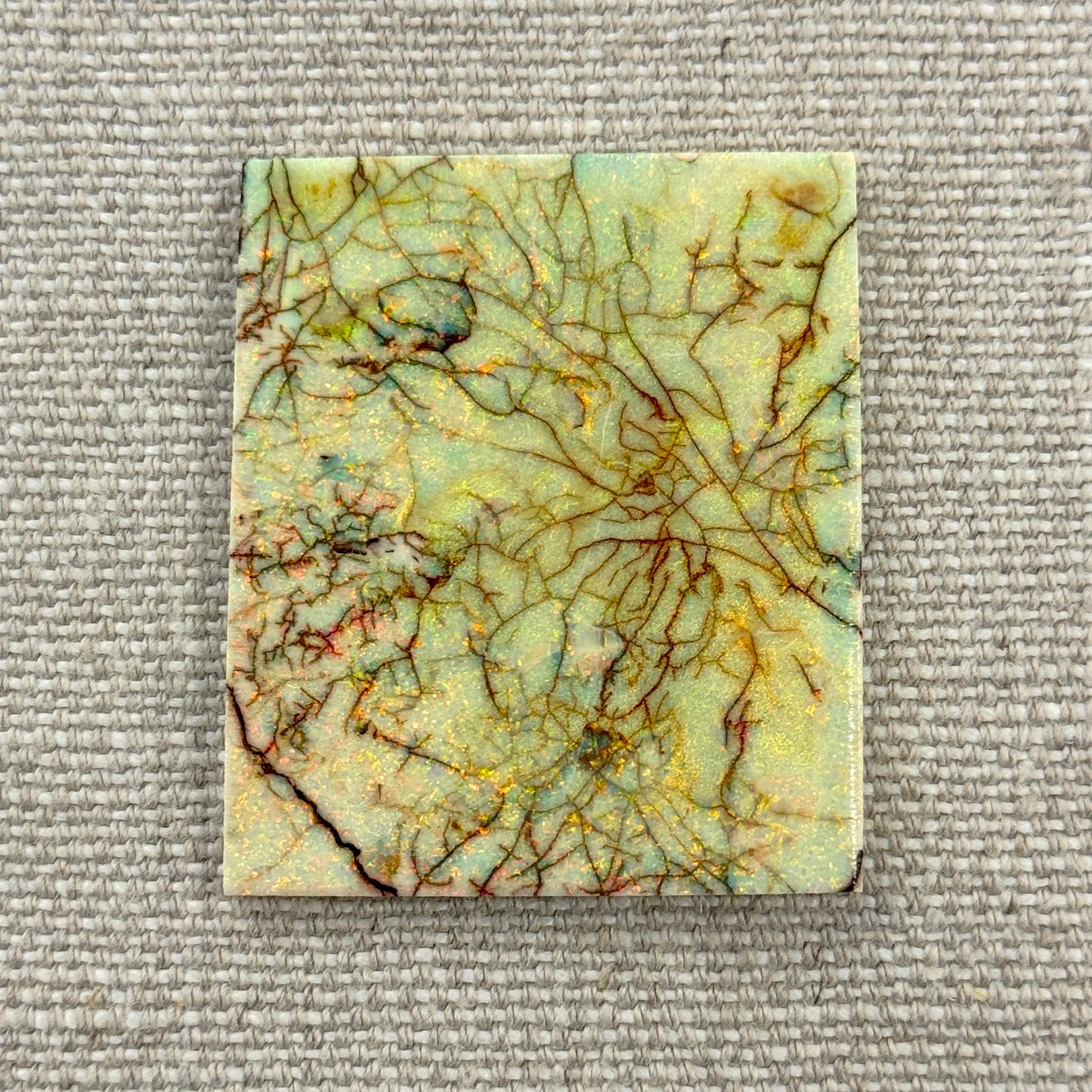 Sterling Opal Unbacked Rough Slab - 10.2 gr