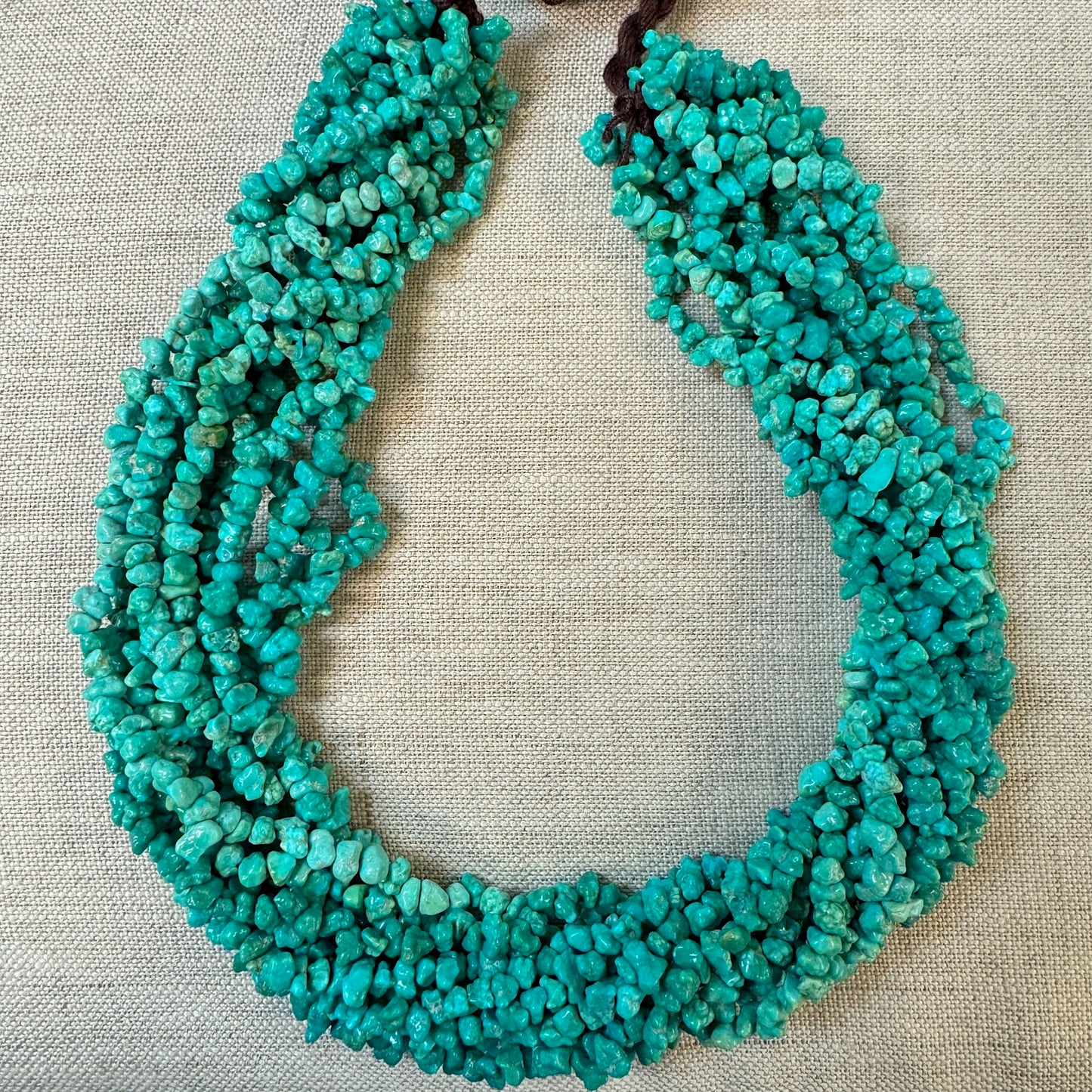 Emerald Valley Turquoise Nugget Strand 4mm+ -- 16"