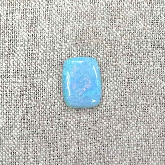 Sterling Opal Rectangle 12x16mm Cabochon