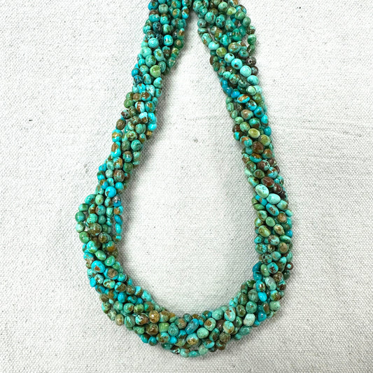 Sonoran Mountain 4.5mm Smooth Nugget Strands --18"