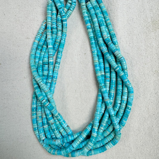 Blue Ridge 5.5 to 5.8mm Disc Bead Strands