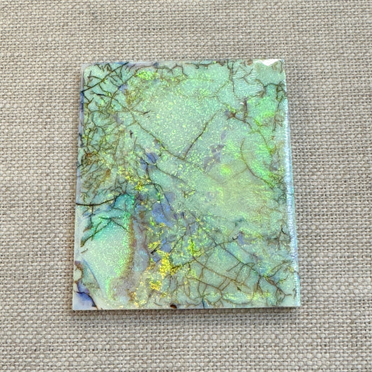 Sterling Opal Unbacked Rough Slab - 9.3 gr