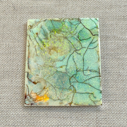Sterling Opal Unbacked Rough Slab - 11.2 gr