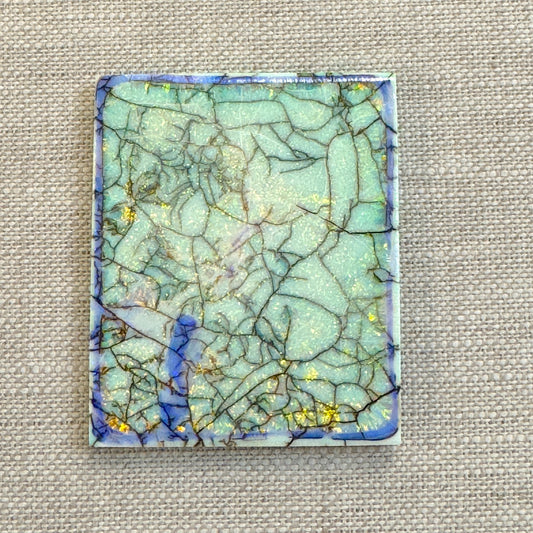 Sterling Opal Unbacked Rough Slab - 13.3 gr