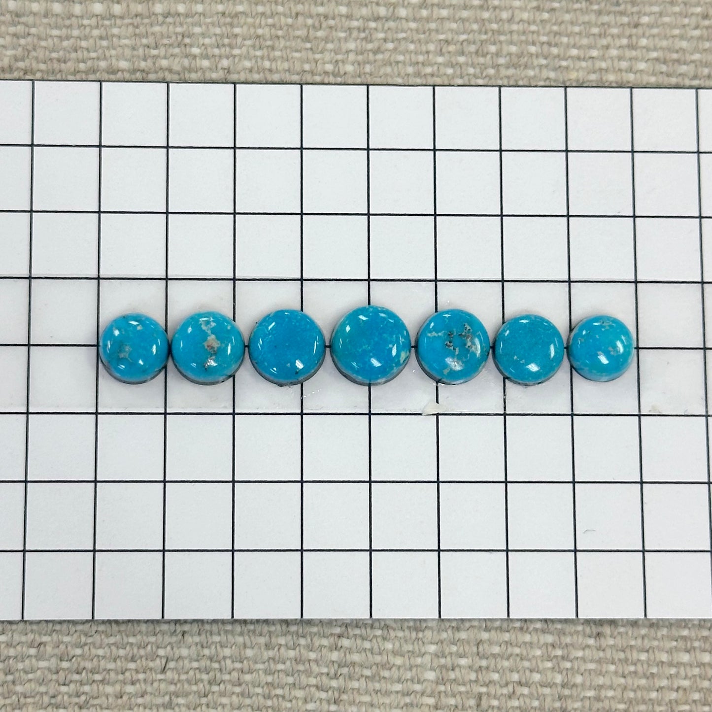 Kingman Ithaca Turquoise Cabochon Set